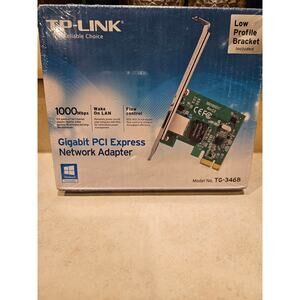 TP Link TG 3468 PCI-Expres x1 RJ 45 Port Gigabit Network Adapter
